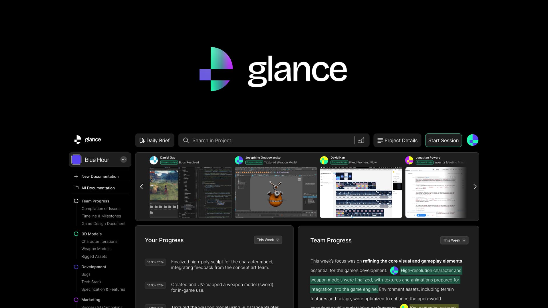 Glance